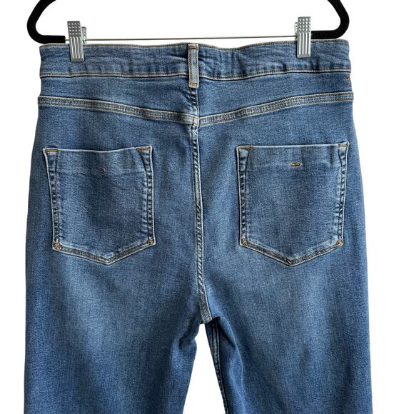 Anthropologie Pilcro Straight Jeans with Raw Hem Size 31 - Picture 6 of 11